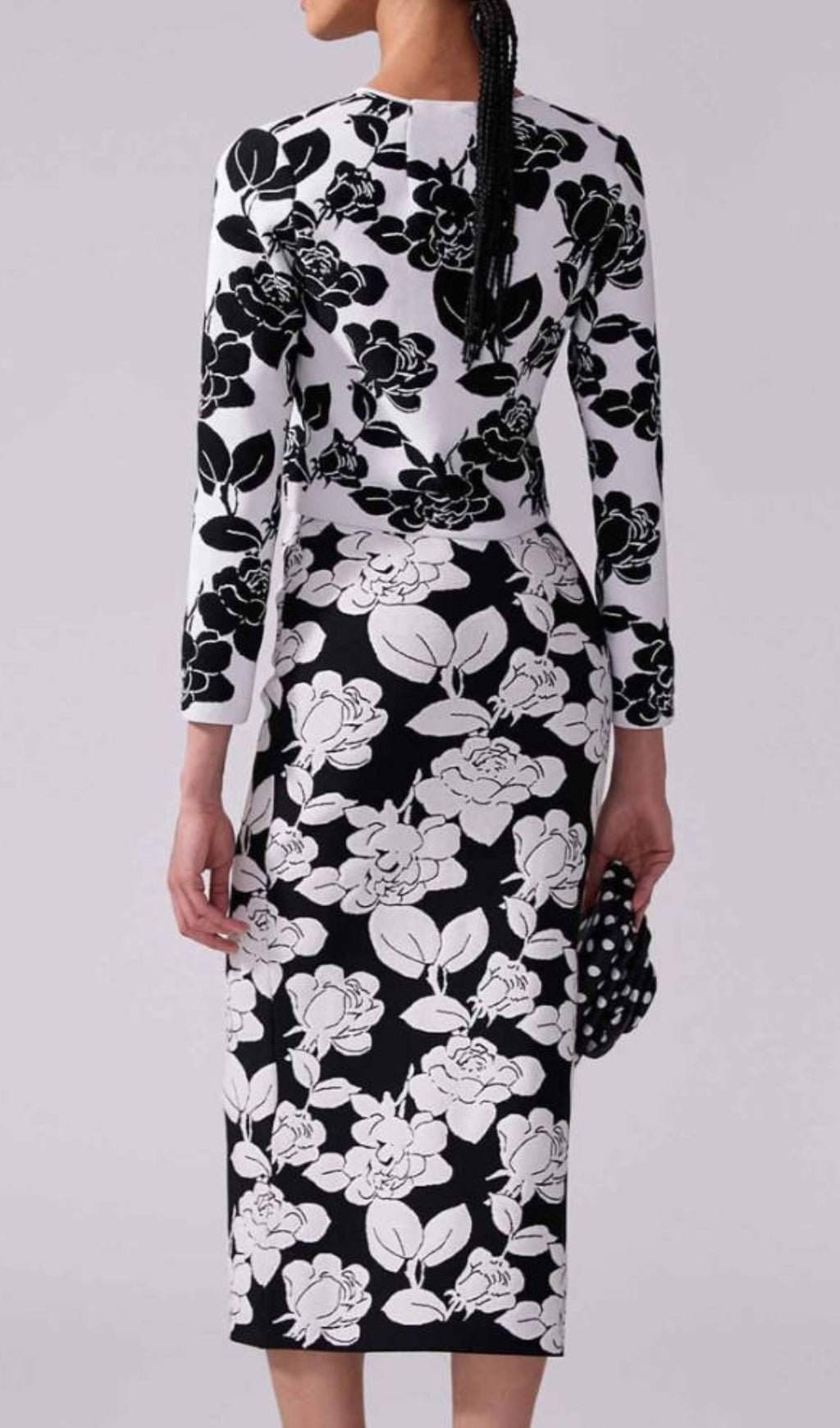 Emlyn Flower Bandage Two-Piece Set